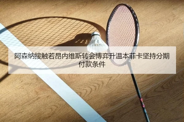 阿森纳接触若昂内维斯转会博弈升温本菲卡坚持分期付款条件